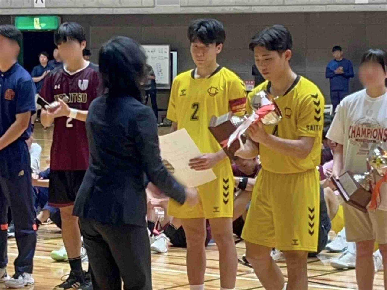 ハンドホール県予選優勝2