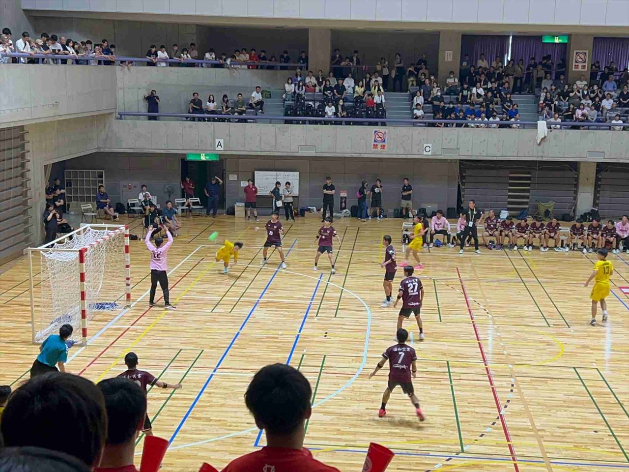 ハンドホール県予選優勝6
