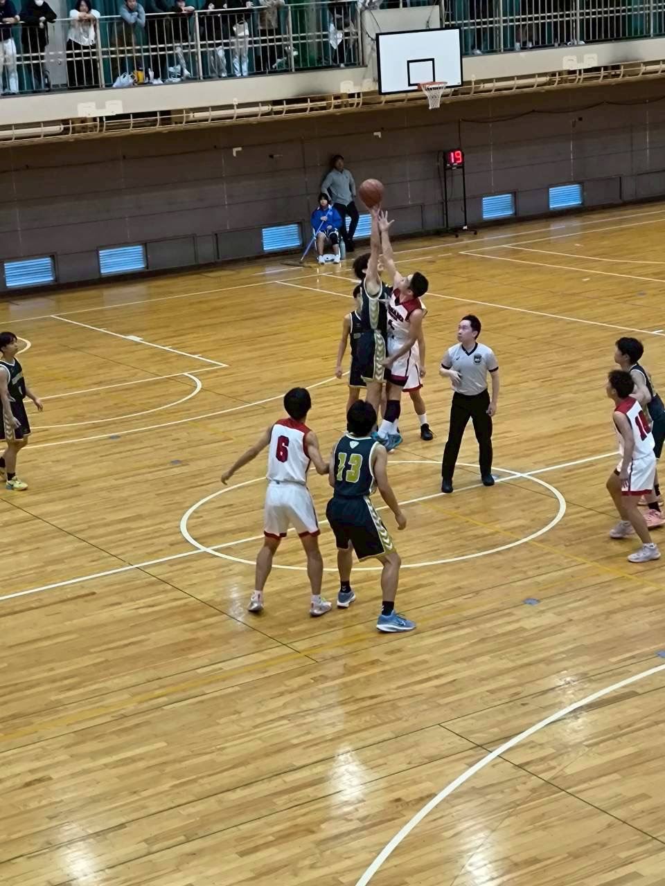 男子バスケットボール部　新人戦南部支部大会ベスト8