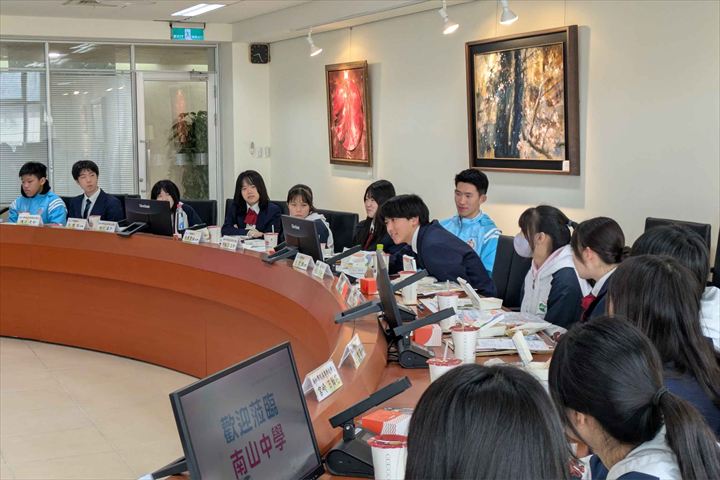 台湾姉妹校 表敬訪問