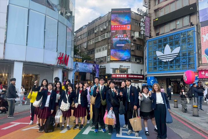 台湾姉妹校 表敬訪問