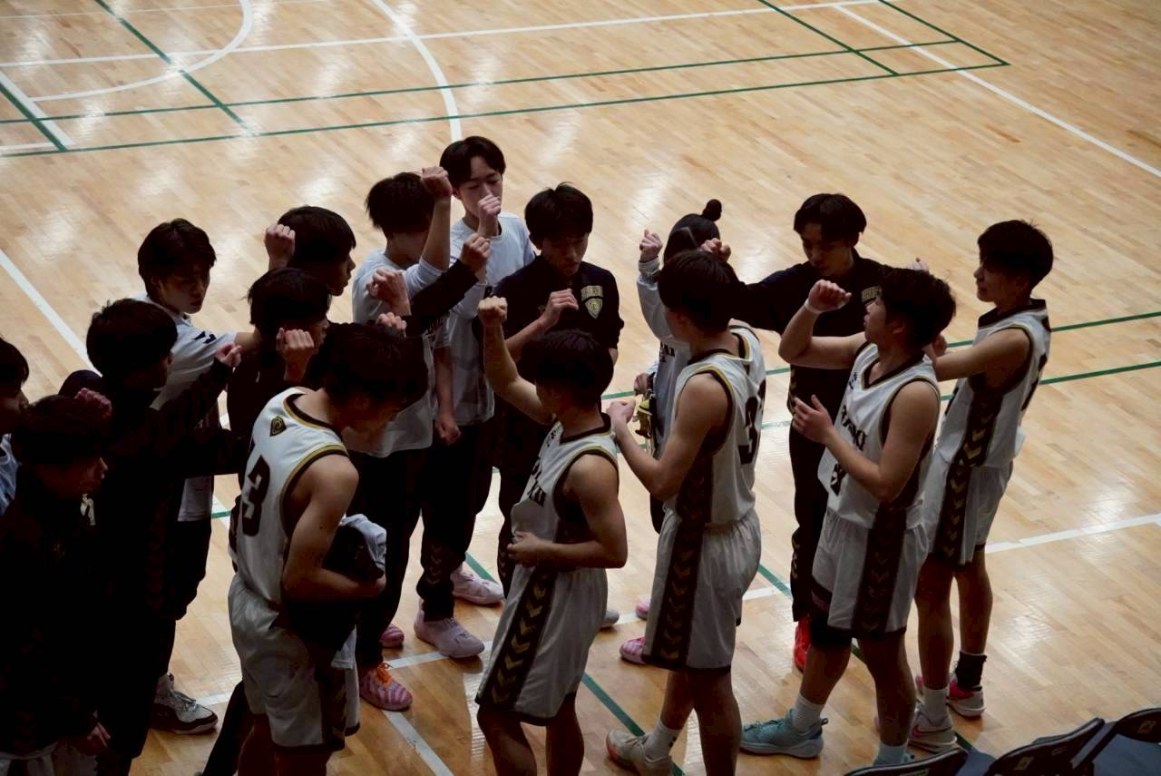 男子バスケットボール部　新人戦県大会